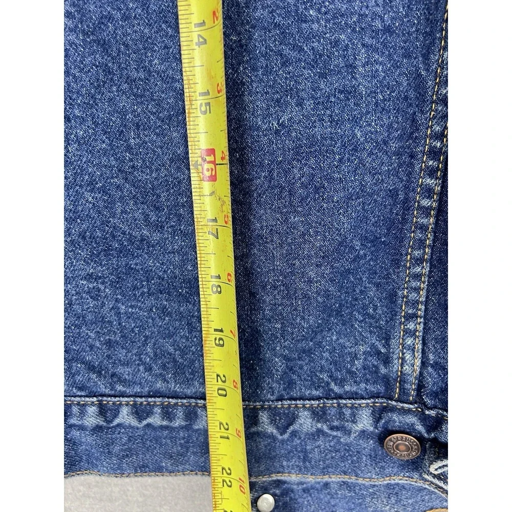 Vintage Levis 70506 0316 Blanket Lined Denim Trucker Jacket Made in‎ USA Mens 40